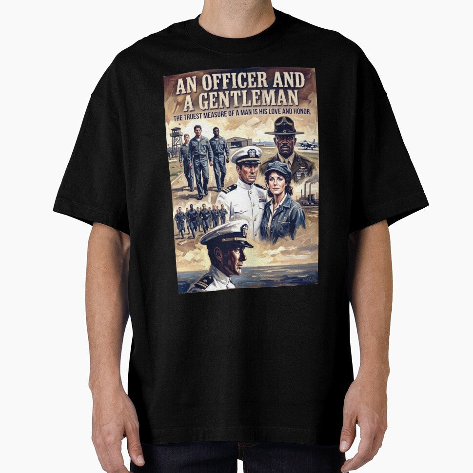 An Officer & A Gentleman: Love, Honor, & the Navy Way by Art's Diner Unisex T-shirt, Sweatshirt, Hoodie, Long Sleeve Tee - T-Shirt, Sweatshirt, Hoodie