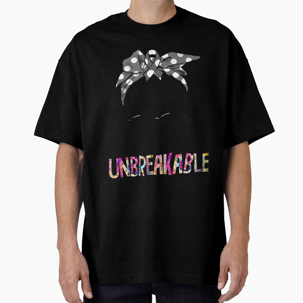 Sleep Apnea Warrior - UNBREAKABLE - Sleep Apnea Ribbon by Tifrop Unisex T-shirt, Sweatshirt, Hoodie, Long Sleeve Tee - T-Shirt, Sweatshirt, Hoodie