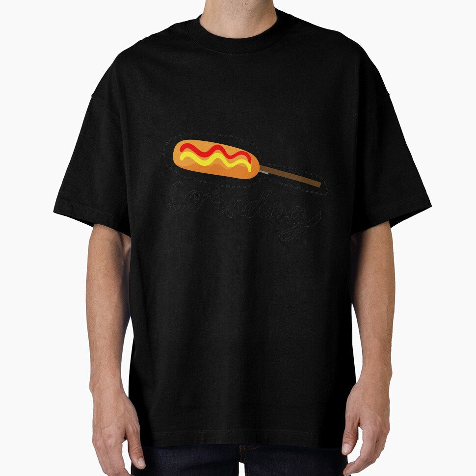 CORNDOG LOVER by HAIFAHARIS Unisex T-shirt, Sweatshirt, Hoodie, Long Sleeve Tee - T-Shirt, Sweatshirt, Hoodie