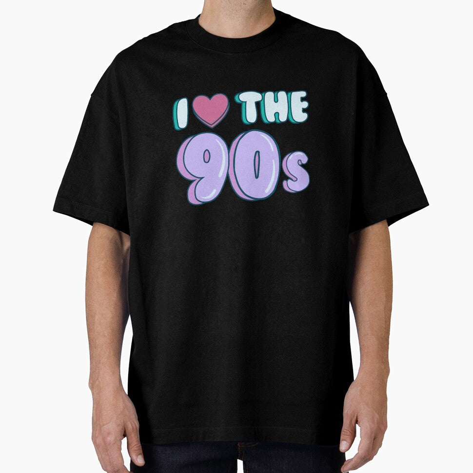 I Love The 90s by Binod Kashyap Unisex T-shirt, Sweatshirt, Hoodie, Long Sleeve Tee - T-Shirt, Sweatshirt, Hoodie