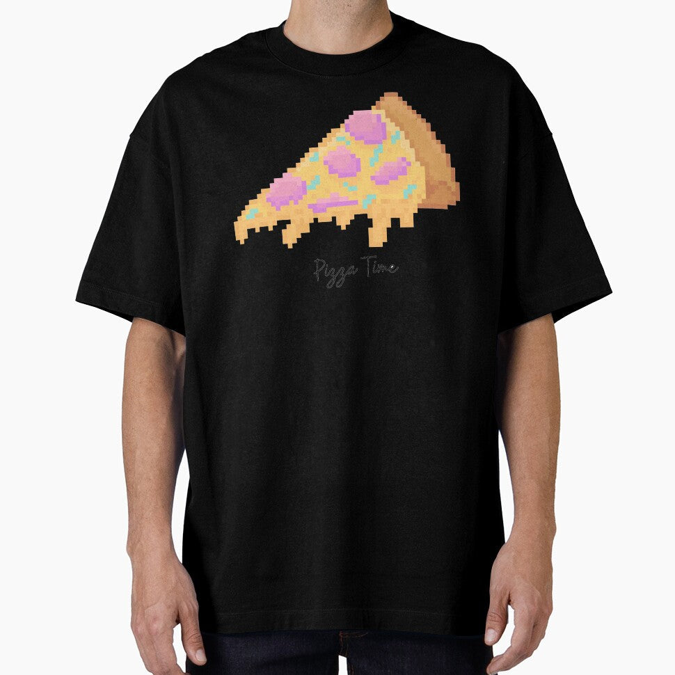 Cute Pixel Pizza by sanashibata Unisex T-shirt, Sweatshirt, Hoodie, Long Sleeve Tee - T-Shirt, Sweatshirt, Hoodie