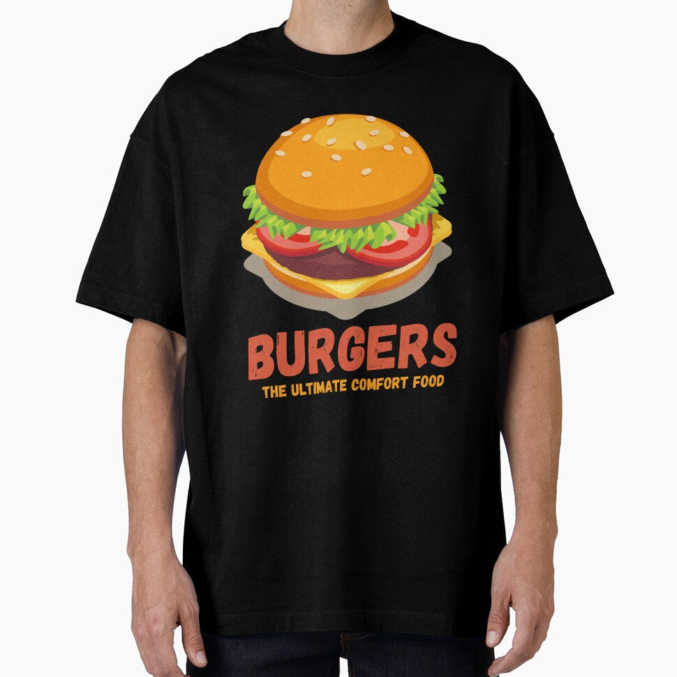 Burgers - The ultimate comfort food - Burger Binge by WBP Mart Unisex T-shirt, Sweatshirt, Hoodie, Long Sleeve Tee - T-Shirt, Sweatshirt, Hoodie