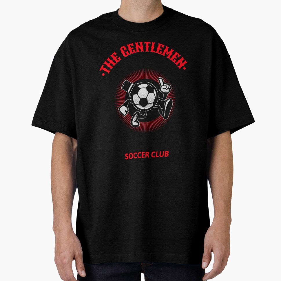 The Gentlemen Soccer Club Vintage Football Fan Typography by DesignbyAACreations Unisex T-shirt, Sweatshirt, Hoodie, Long Sleeve Tee - T-Shirt, Sweatshirt, Hoodie