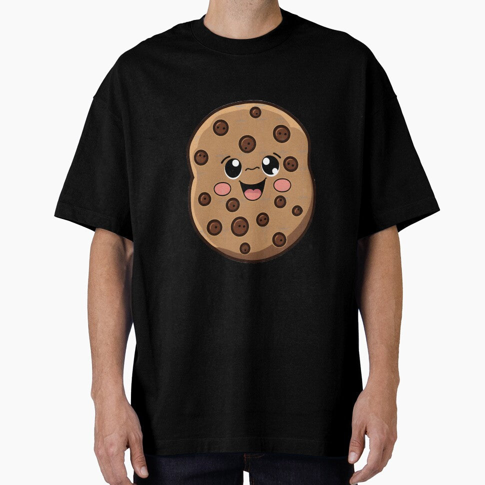 kawaii chocolate chip cookie by R.L cases and stickers Unisex T-shirt, Sweatshirt, Hoodie, Long Sleeve Tee - T-Shirt, Sweatshirt, Hoodie