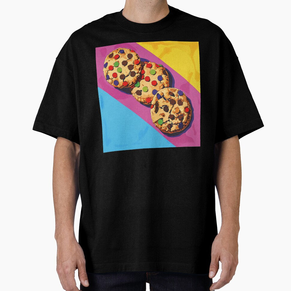 Chocolate Chip Cookies Pop Art 10 by AstroRisq Unisex T-shirt, Sweatshirt, Hoodie, Long Sleeve Tee - T-Shirt, Sweatshirt, Hoodie
