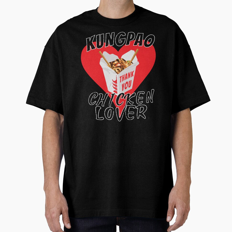 Chinese Food Lover | I Love KungPao Chicken by LifedankArt Unisex T-shirt, Sweatshirt, Hoodie, Long Sleeve Tee - T-Shirt, Sweatshirt, Hoodie