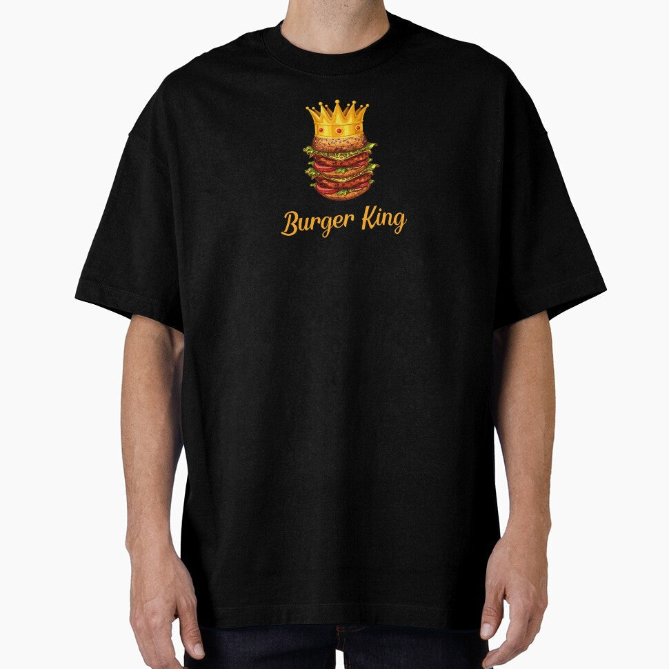 Burger King by Delicious Food Unisex T-shirt, Sweatshirt, Hoodie, Long Sleeve Tee - T-Shirt, Sweatshirt, Hoodie