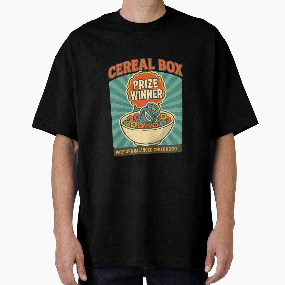Cereal Box Prize Winner by TessAdventures Unisex T-shirt, Sweatshirt, Hoodie, Long Sleeve Tee - T-Shirt, Sweatshirt, Hoodie
