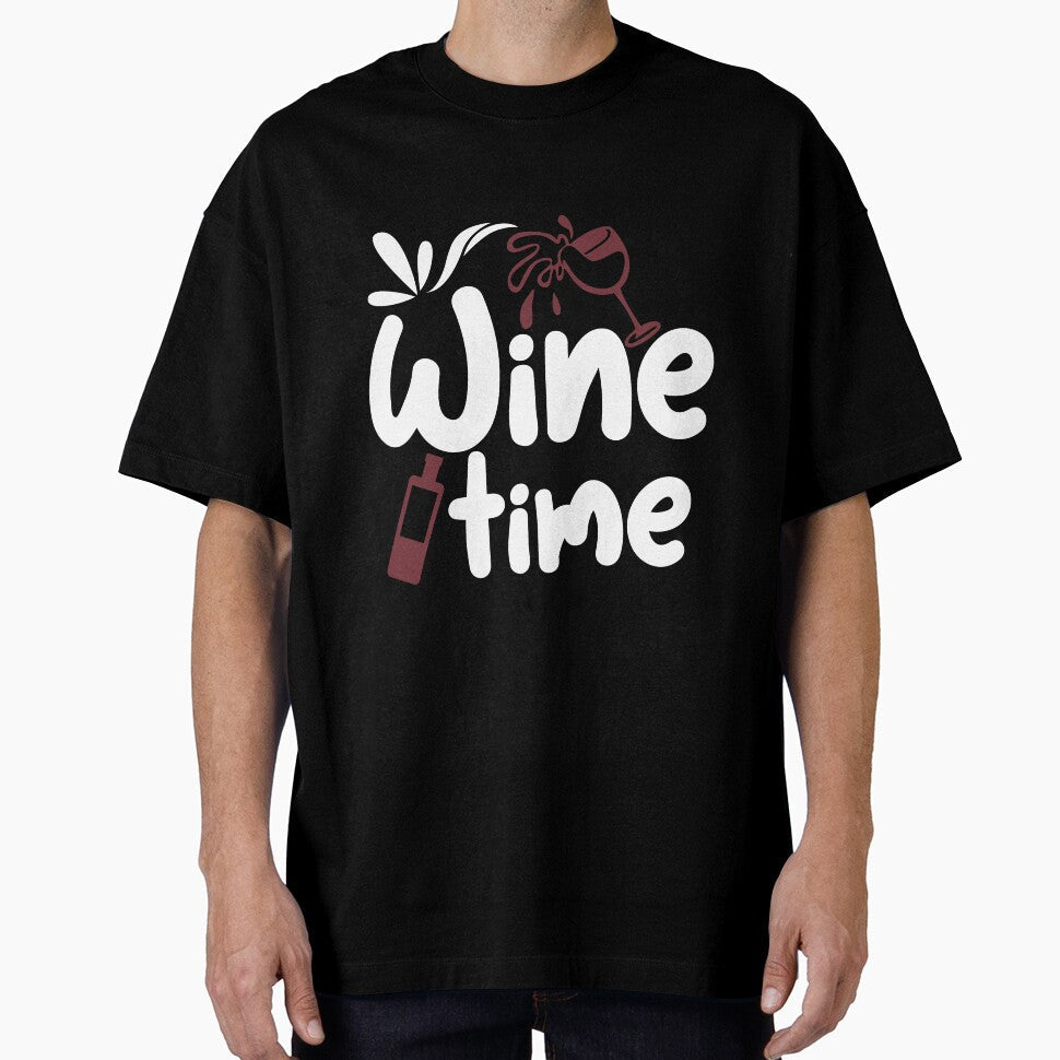 It's Wine Time somewhere, for wine lovers, happy hour by Schuva Unisex T-shirt, Sweatshirt, Hoodie, Long Sleeve Tee - T-Shirt, Sweatshirt, Hoodie