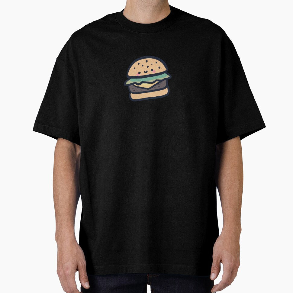 Cheeseburger illustration by Artofmayara Unisex T-shirt, Sweatshirt, Hoodie, Long Sleeve Tee - T-Shirt, Sweatshirt, Hoodie