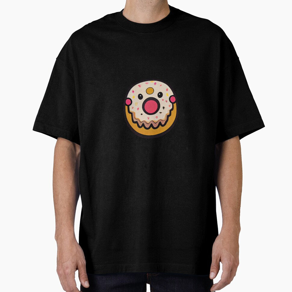 dozydonut surprised donut #2 by dozydonut Unisex T-shirt, Sweatshirt, Hoodie, Long Sleeve Tee - T-Shirt, Sweatshirt, Hoodie