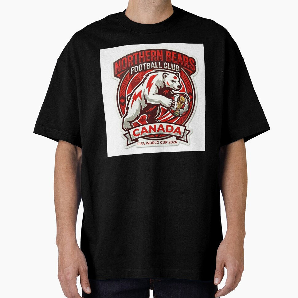 Canada Soccer Polar Bear World Cup 2026 Sticker by topprinting Unisex T-shirt, Sweatshirt, Hoodie, Long Sleeve Tee - T-Shirt, Sweatshirt, Hoodie