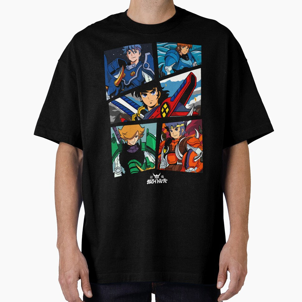 Ronin Warriors by jonesfactory Unisex T-shirt, Sweatshirt, Hoodie, Long Sleeve Tee - T-Shirt, Sweatshirt, Hoodie