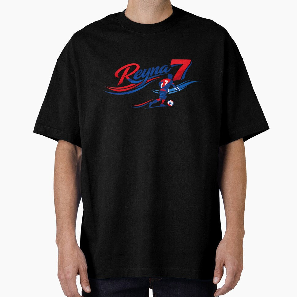 Reyna 7 USA Soccer Creative Player  Stylish Football Art by OliviaHayesArt Unisex T-shirt, Sweatshirt, Hoodie, Long Sleeve Tee - T-Shirt, Sweatshirt, Hoodie