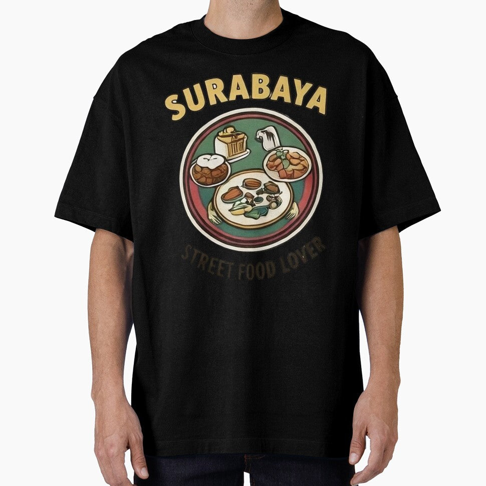 Surabaya street food lover by tplinkstudio Unisex T-shirt, Sweatshirt, Hoodie, Long Sleeve Tee - T-Shirt, Sweatshirt, Hoodie