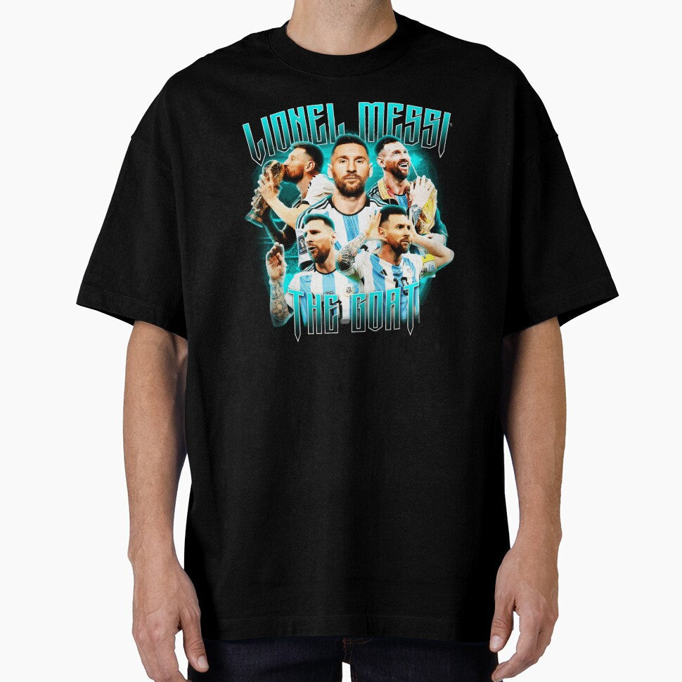 Messi Football Player Soccer Legend by LeoSnarf Unisex T-shirt, Sweatshirt, Hoodie, Long Sleeve Tee - T-Shirt, Sweatshirt, Hoodie