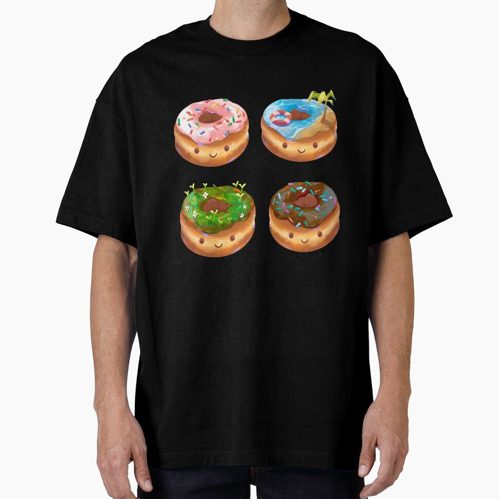 Donut Destinations Pack by GalaxyChicken Unisex T-shirt, Sweatshirt, Hoodie, Long Sleeve Tee - T-Shirt, Sweatshirt, Hoodie