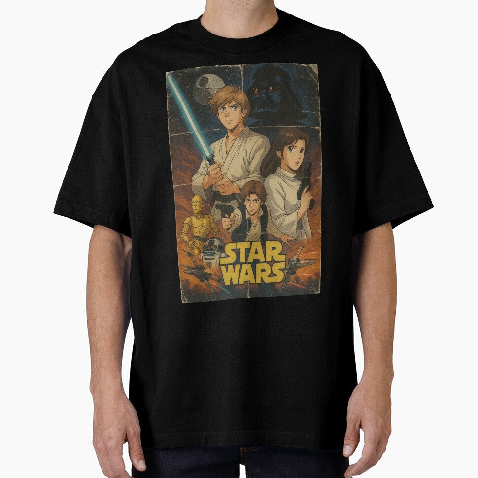 The Force Within - Anime Poster by ArtDavidAllan Unisex T-shirt, Sweatshirt, Hoodie, Long Sleeve Tee - T-Shirt, Sweatshirt, Hoodie