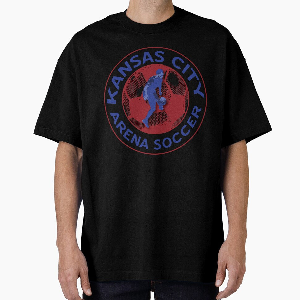 Kansas City Arena Soccer Emblem by calliew1217 Unisex T-shirt, Sweatshirt, Hoodie, Long Sleeve Tee - T-Shirt, Sweatshirt, Hoodie
