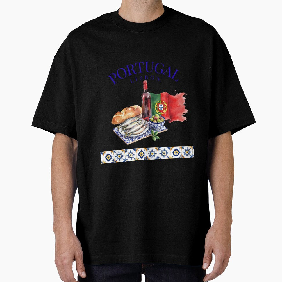 Portugal, Lisbon tradition by Creative Line Prints Unisex T-shirt, Sweatshirt, Hoodie, Long Sleeve Tee - T-Shirt, Sweatshirt, Hoodie