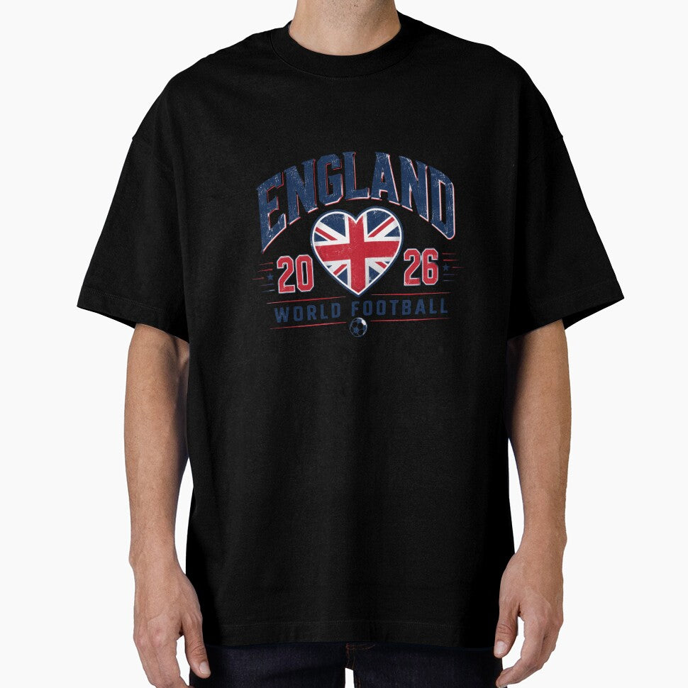 England 2026 World Football English Soccer Team Supporters by JonesFlora2025 Unisex T-shirt, Sweatshirt, Hoodie, Long Sleeve Tee - T-Shirt, Sweatshirt, Hoodie