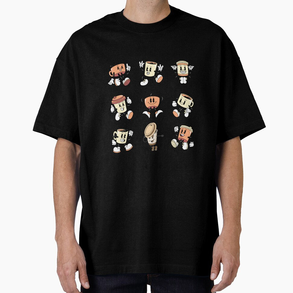 The Coffee Club Good Sips & No Drips Retro by BeansHotTees Unisex T-shirt, Sweatshirt, Hoodie, Long Sleeve Tee - T-Shirt, Sweatshirt, Hoodie