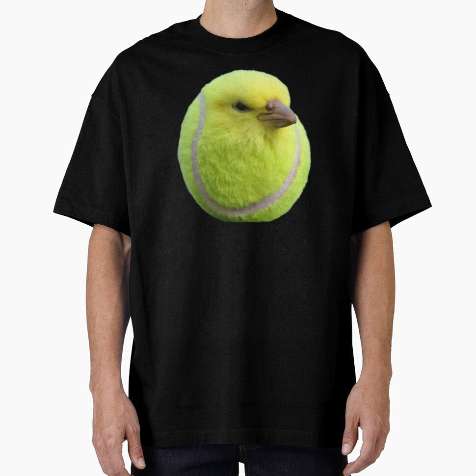 Tennis Ball Bird by AuraCraftStudio Unisex T-shirt, Sweatshirt, Hoodie, Long Sleeve Tee - T-Shirt, Sweatshirt, Hoodie
