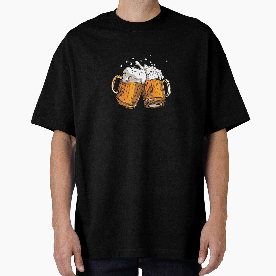 Beer + Friends = Happiness : quote about beer by DeluxBee Unisex T-shirt, Sweatshirt, Hoodie, Long Sleeve Tee - T-Shirt, Sweatshirt, Hoodie