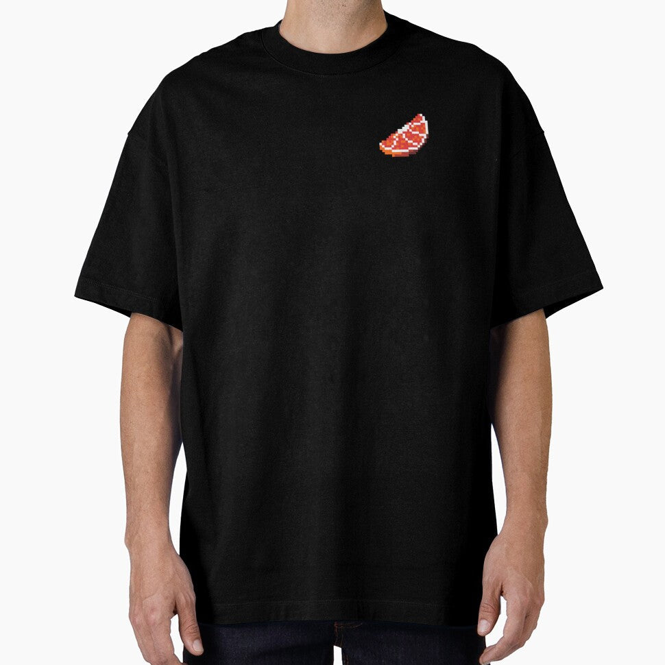Pixel Grapefruit Slice - pixel food art by LittleFoodShop Unisex T-shirt, Sweatshirt, Hoodie, Long Sleeve Tee - T-Shirt, Sweatshirt, Hoodie