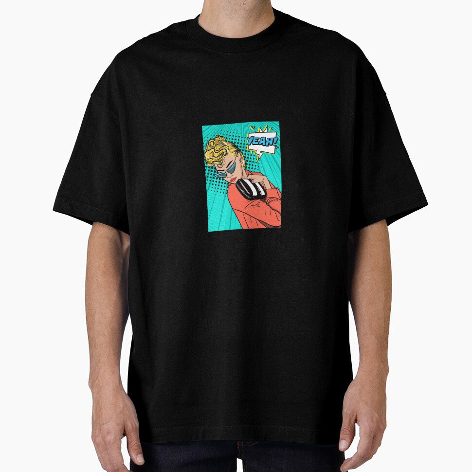 Yeah! Pleasant Pop Art by DEDDANGART Unisex T-shirt, Sweatshirt, Hoodie, Long Sleeve Tee - T-Shirt, Sweatshirt, Hoodie