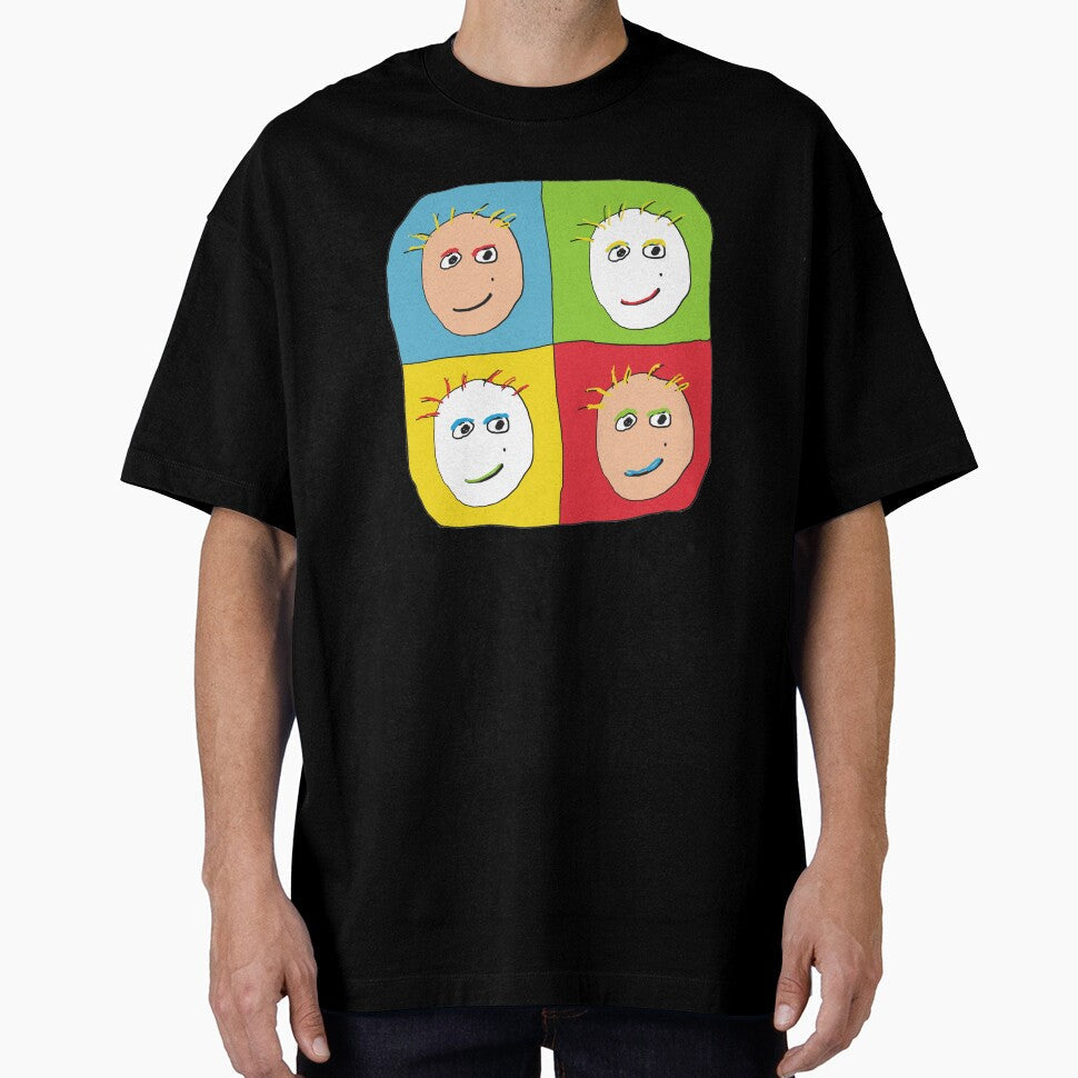Pop Art Screen Print Faces by Mark-Ewbie Unisex T-shirt, Sweatshirt, Hoodie, Long Sleeve Tee - T-Shirt, Sweatshirt, Hoodie
