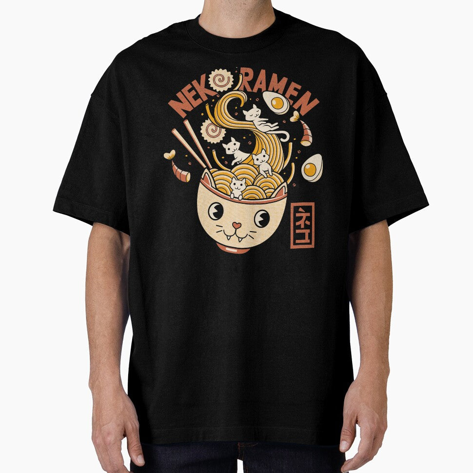 Ramen Cat Head by Tobe Fonseca by Tobe Fonseca Unisex T-shirt, Sweatshirt, Hoodie, Long Sleeve Tee - T-Shirt, Sweatshirt, Hoodie
