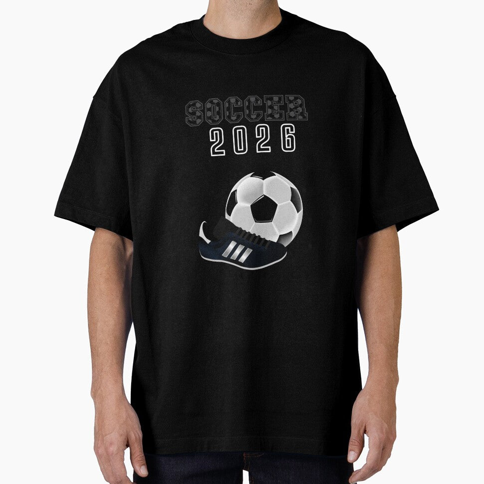 Soccer Ball Inspired by 2026 by Kari2023 Unisex T-shirt, Sweatshirt, Hoodie, Long Sleeve Tee - T-Shirt, Sweatshirt, Hoodie
