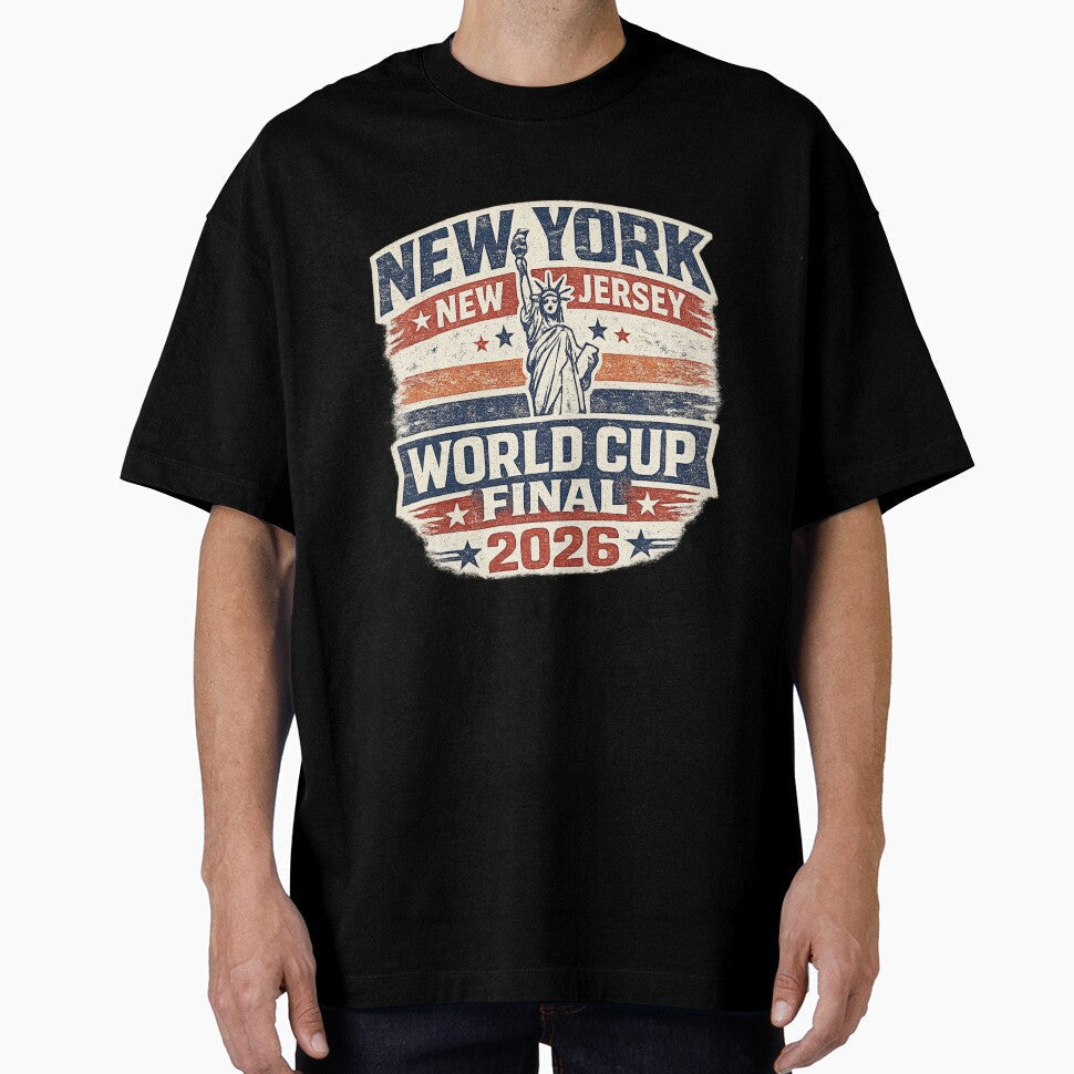 World Cup Final 2026  New York New Jersey Liberty by ArthUpscale Unisex T-shirt, Sweatshirt, Hoodie, Long Sleeve Tee - T-Shirt, Sweatshirt, Hoodie