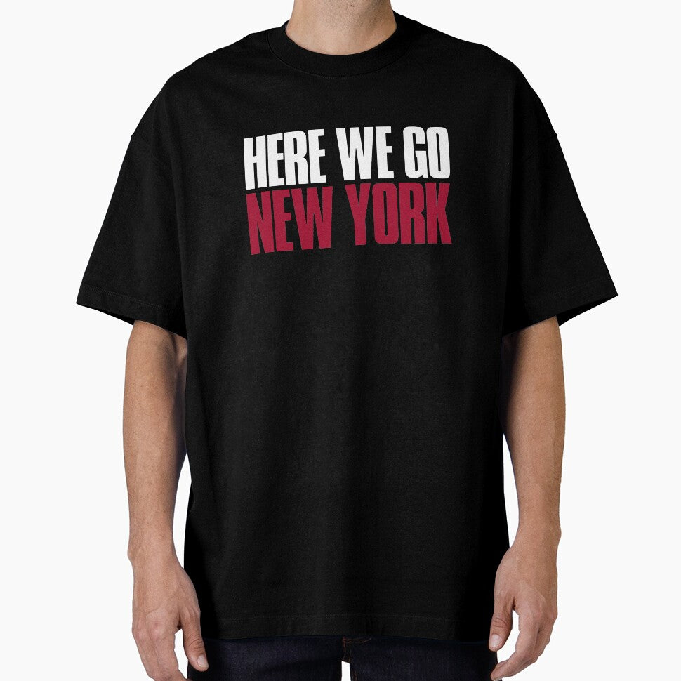 Here we go New York Fan by elhefe Unisex T-shirt, Sweatshirt, Hoodie, Long Sleeve Tee - T-Shirt, Sweatshirt, Hoodie