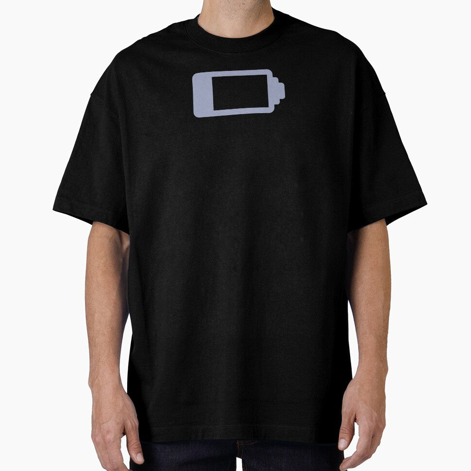Low Battery by spokoandstuff Unisex T-shirt, Sweatshirt, Hoodie, Long Sleeve Tee - T-Shirt, Sweatshirt, Hoodie