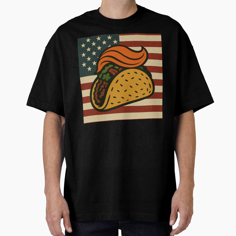 American TACO by InNatesHead Unisex T-shirt, Sweatshirt, Hoodie, Long Sleeve Tee - T-Shirt, Sweatshirt, Hoodie