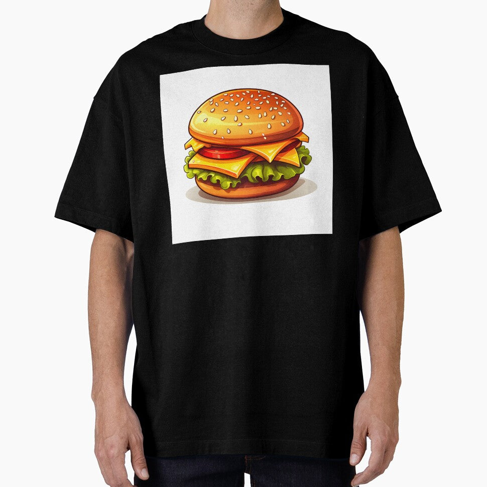 Luscious Burger by FarOutTees Unisex T-shirt, Sweatshirt, Hoodie, Long Sleeve Tee - T-Shirt, Sweatshirt, Hoodie