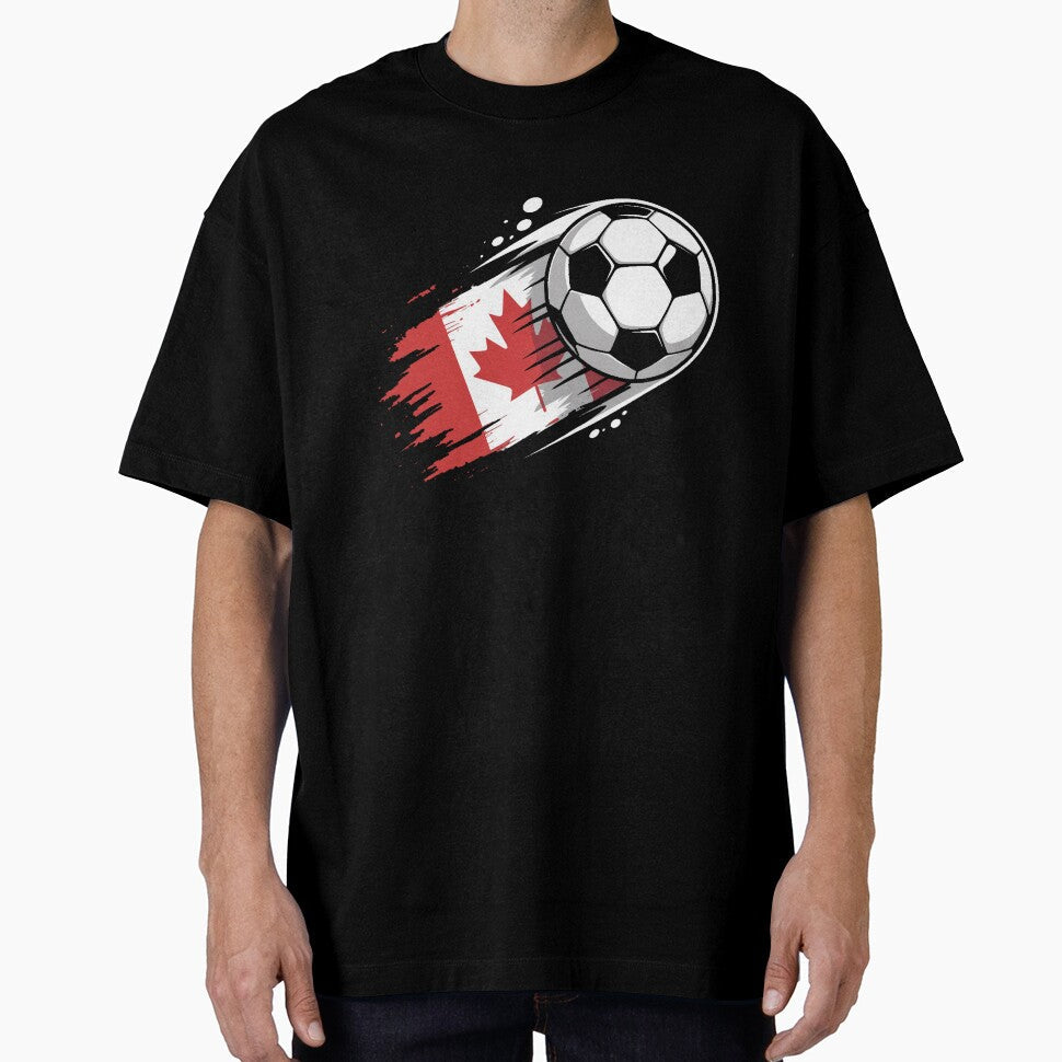 Canada National Soccer Fan Athletic Graphic by QuiteOrbit Unisex T-shirt, Sweatshirt, Hoodie, Long Sleeve Tee - T-Shirt, Sweatshirt, Hoodie