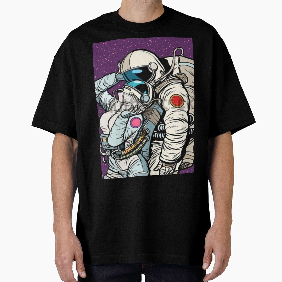 You and me in space by Teixeira224 Unisex T-shirt, Sweatshirt, Hoodie, Long Sleeve Tee - T-Shirt, Sweatshirt, Hoodie