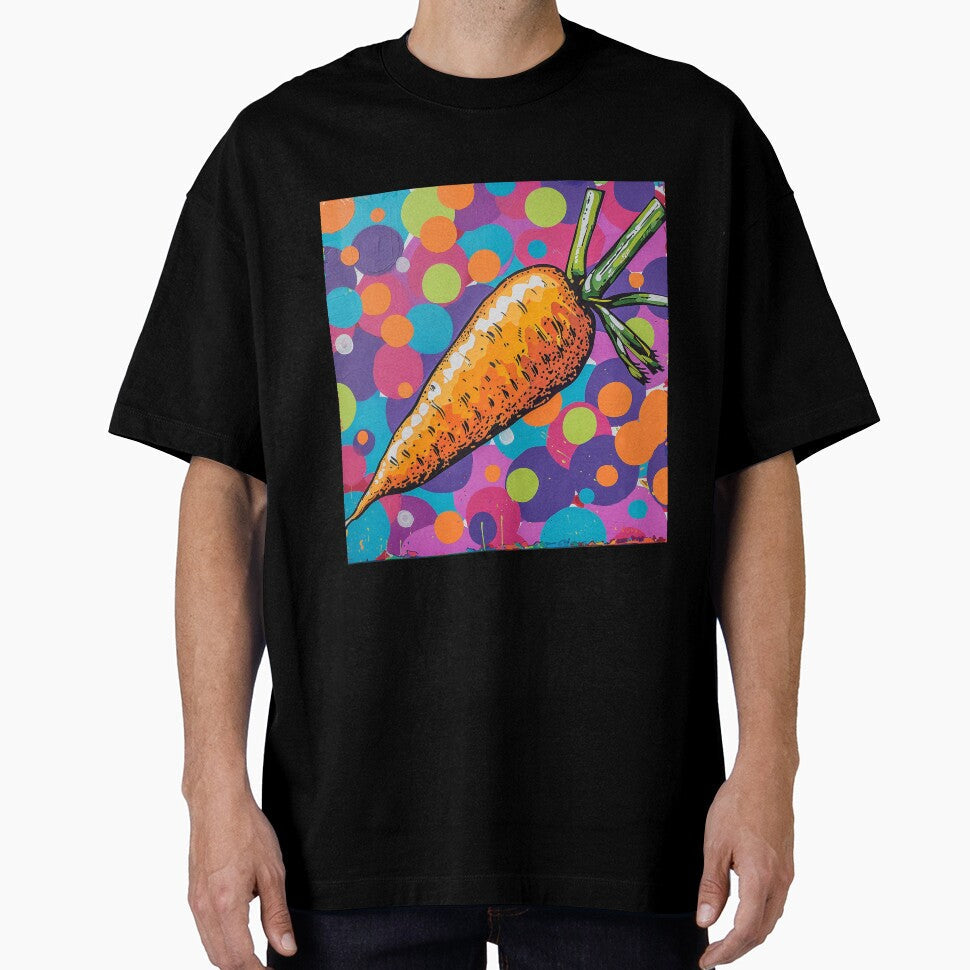 Carrot Pop Art 2 by AstroRisq Unisex T-shirt, Sweatshirt, Hoodie, Long Sleeve Tee - T-Shirt, Sweatshirt, Hoodie