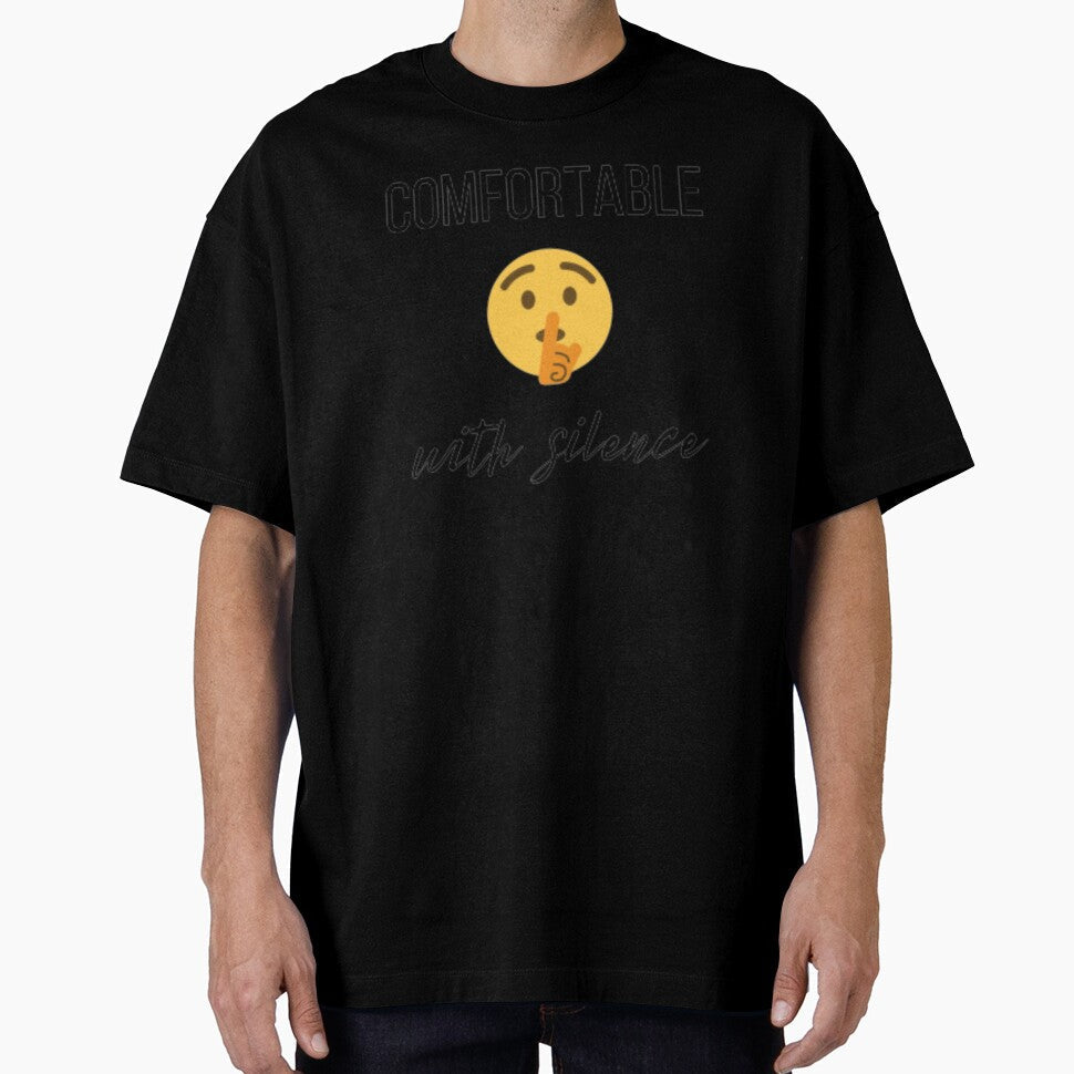 Comfortable with silence, for an introvert, introvert, introvert gifts by TeePassion Unisex T-shirt, Sweatshirt, Hoodie, Long Sleeve Tee - T-Shirt, Sweatshirt, Hoodie