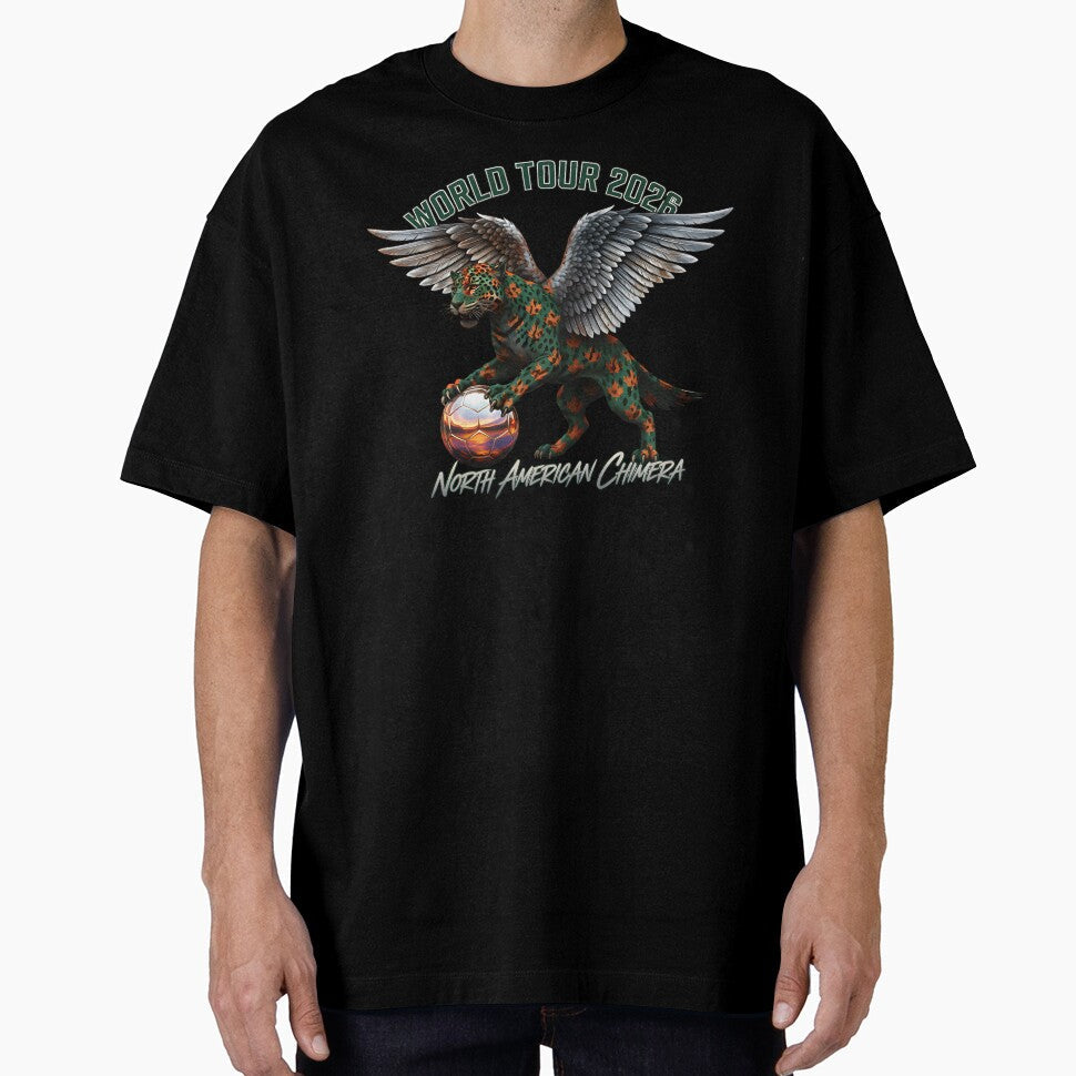 2026 World Tour "Chimera" Limited Edition Tee - Ancient Spirit Modern Game - USA Mexico Canada Fusion Streetwear by Lukzol - T-Shirt, Sweatshirt, Hoodie