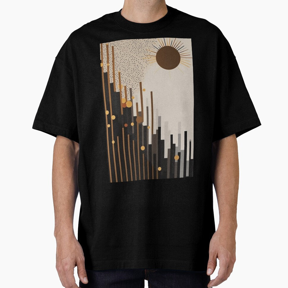 Mid Century Modern Art 25 by BuraxisDesigns Unisex T-shirt, Sweatshirt, Hoodie, Long Sleeve Tee - T-Shirt, Sweatshirt, Hoodie
