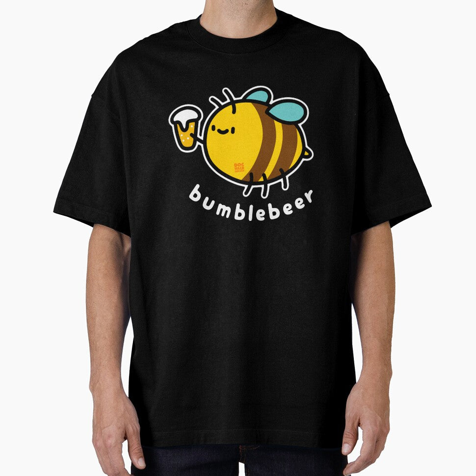 Bumblebeer (Dark) by DocHackenbush Unisex T-shirt, Sweatshirt, Hoodie, Long Sleeve Tee - T-Shirt, Sweatshirt, Hoodie