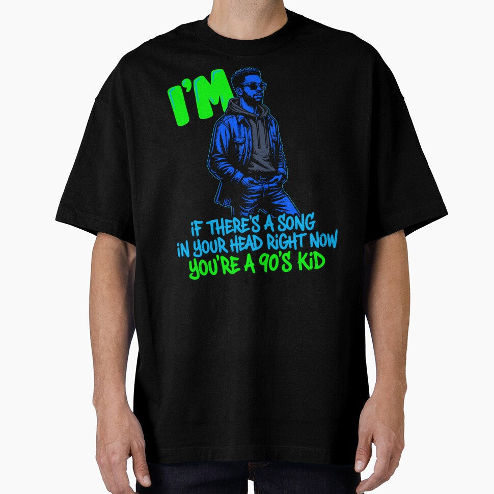 A 90's blue kid gets it, nineties vibe vintage retro party guess the song by KHWD Unisex T-shirt, Sweatshirt, Hoodie, Long Sleeve Tee - T-Shirt, Sweatshirt, Hoodie