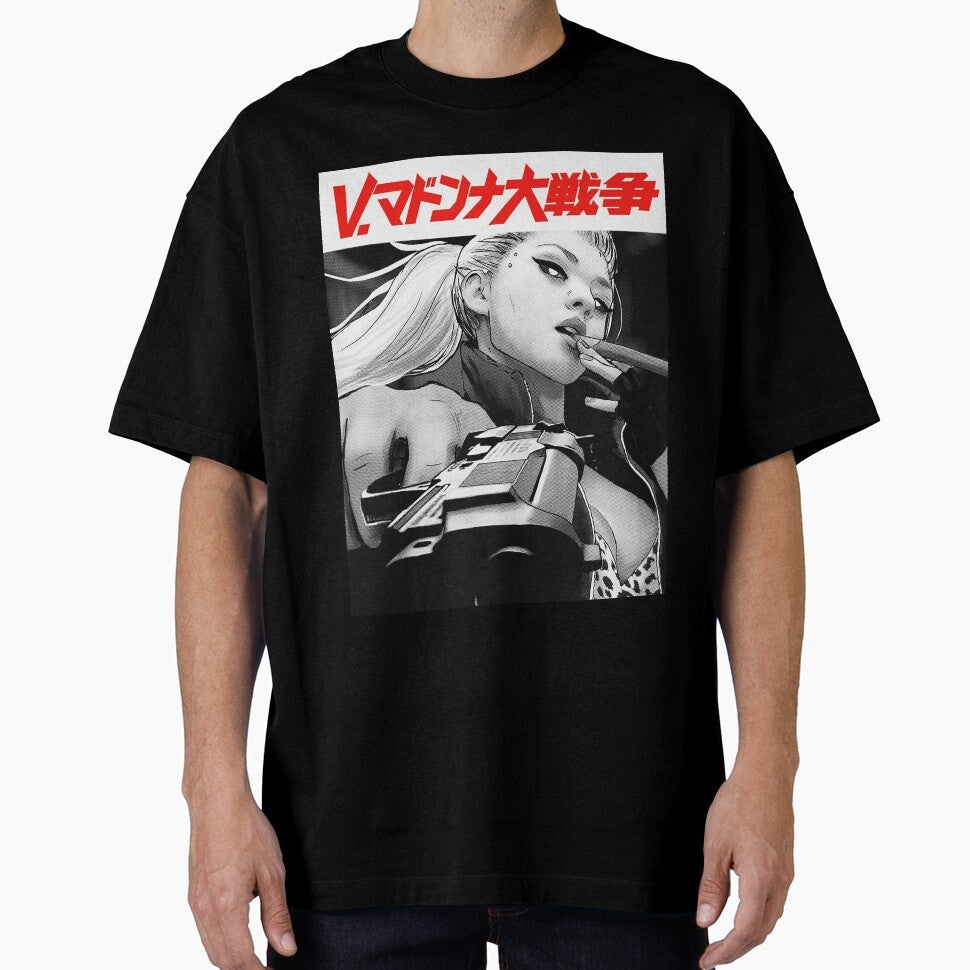 Yakuza Japanese Cyberpunk Girl Vaporwave Urban Style by OWLvision33 Unisex T-shirt, Sweatshirt, Hoodie, Long Sleeve Tee - T-Shirt, Sweatshirt, Hoodie