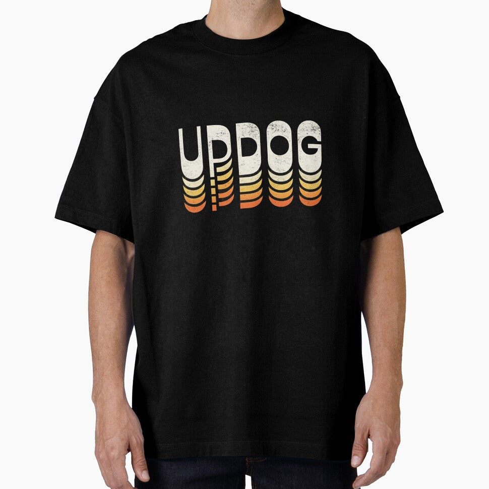 Updog Funny Meme Retro Vintage Stripe Humor by ZEtexaxe Unisex T-shirt, Sweatshirt, Hoodie, Long Sleeve Tee - T-Shirt, Sweatshirt, Hoodie