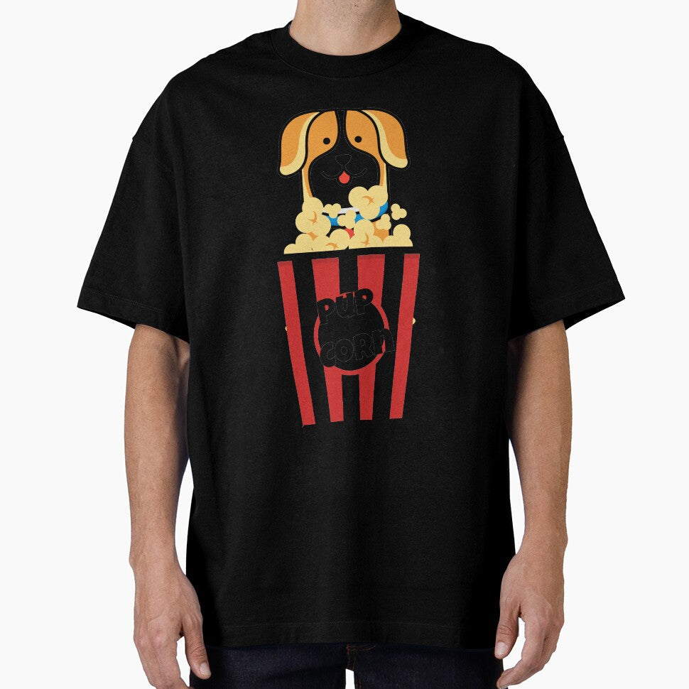 Pupcorn by Avalinn Unisex T-shirt, Sweatshirt, Hoodie, Long Sleeve Tee - T-Shirt, Sweatshirt, Hoodie