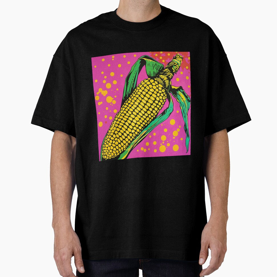 Corn Cob Pop Art 3 by AstroRisq Unisex T-shirt, Sweatshirt, Hoodie, Long Sleeve Tee - T-Shirt, Sweatshirt, Hoodie